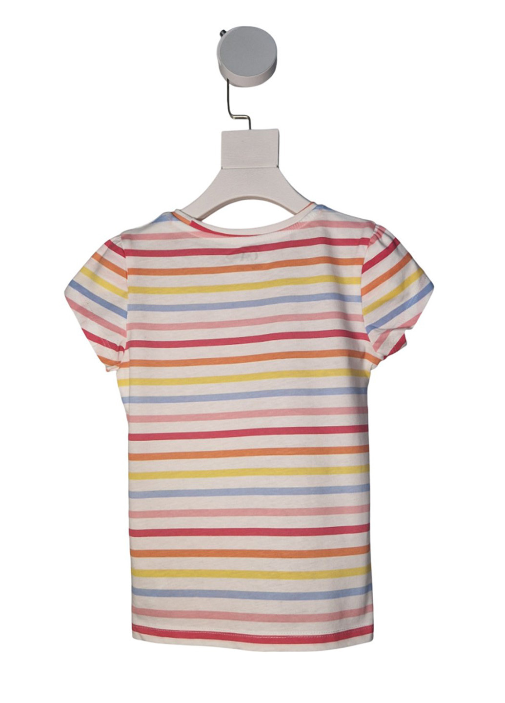 Белая летняя футболка C&A