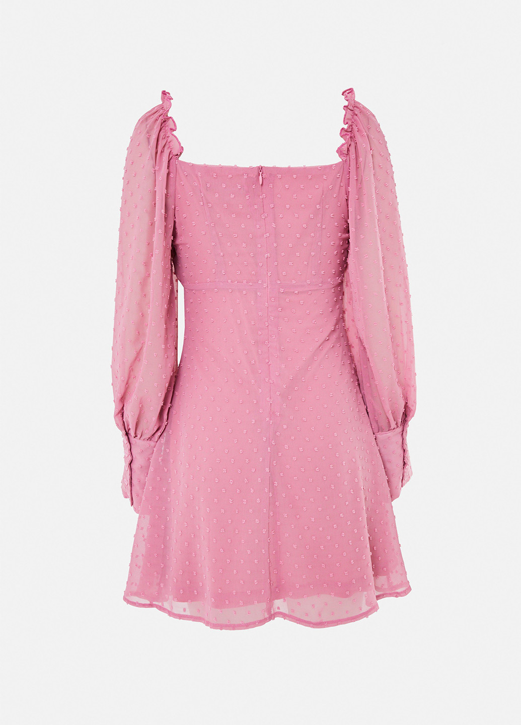 Розовое кэжуал платье в стиле ампир, а-силуэт Missguided однотонное