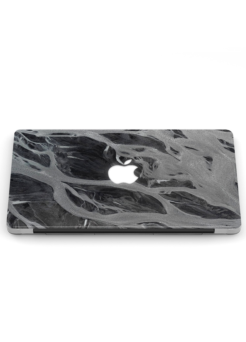 Чохол пластиковий для Apple MacBook Air 13 A1466 / A1369 Чорні скелі (Black rocks) (6351-2386) MobiPrint (218858408)