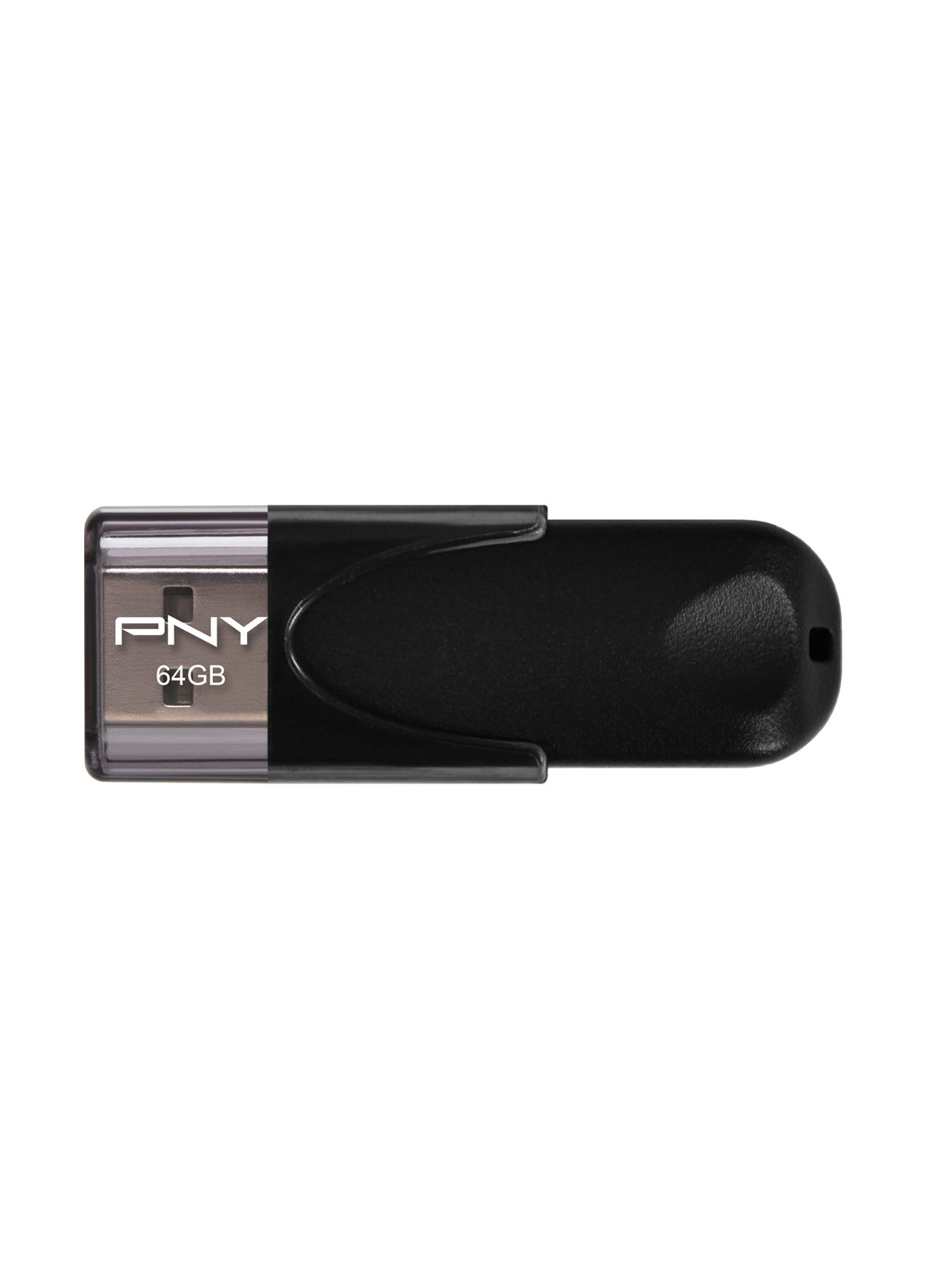 Флеш память USB Attache 4 64GB Black (FD64GATT4-EF) PNY флеш память usb pny attache 4 64gb black (fd64gatt4-ef) (135527002)