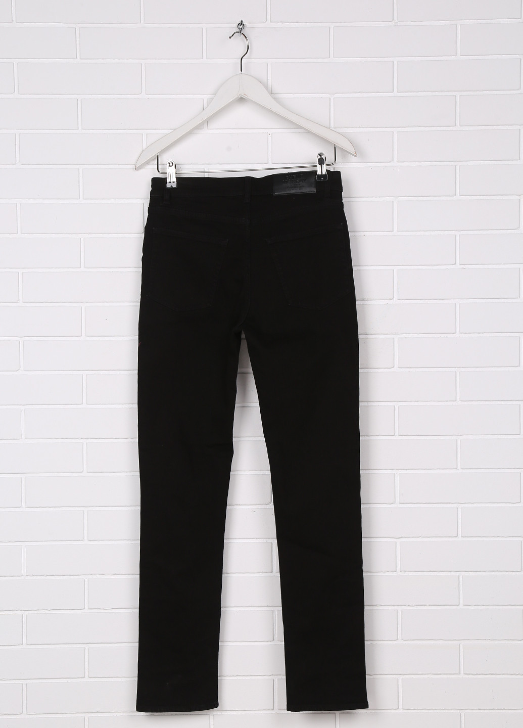 Черные демисезонные прямые джинсы Cheap Monday