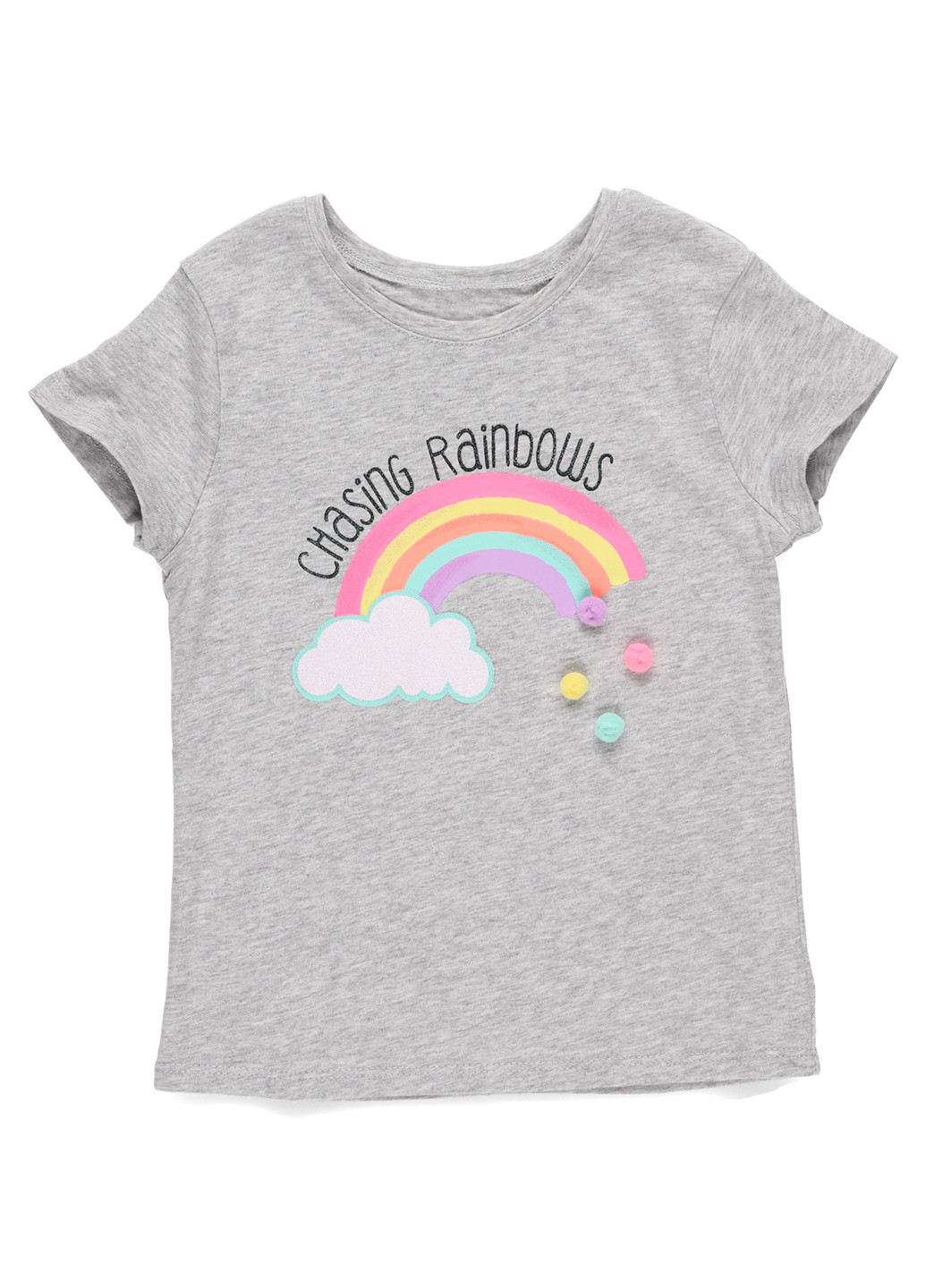 Серая летняя футболка Garanimals