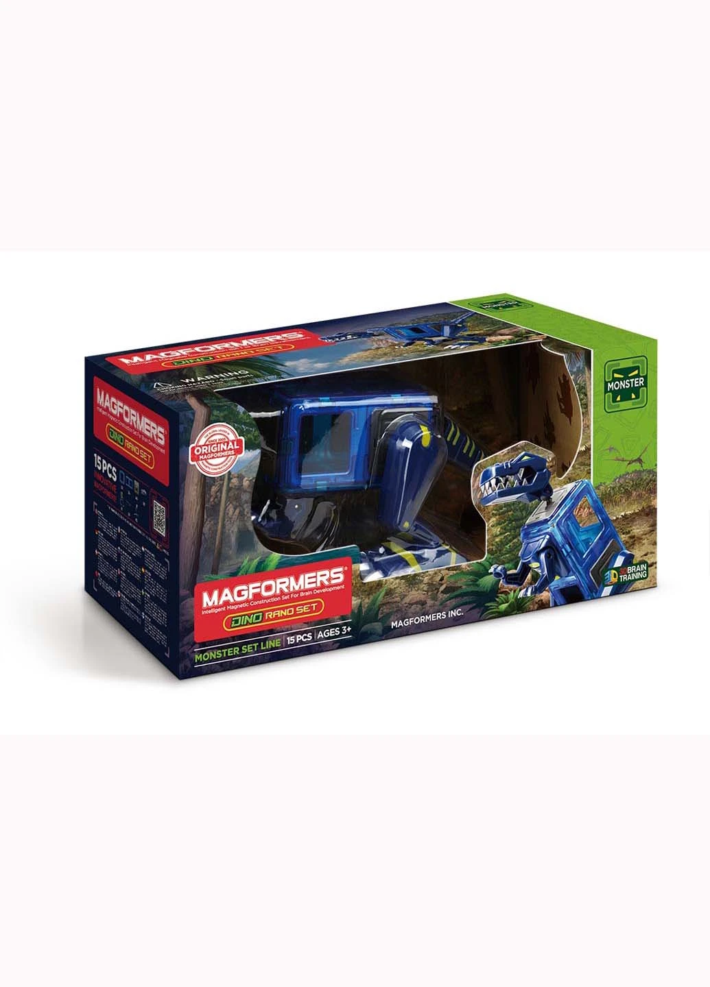 Конструктор Magformers Тираннозавр 15 элементов (158538746)