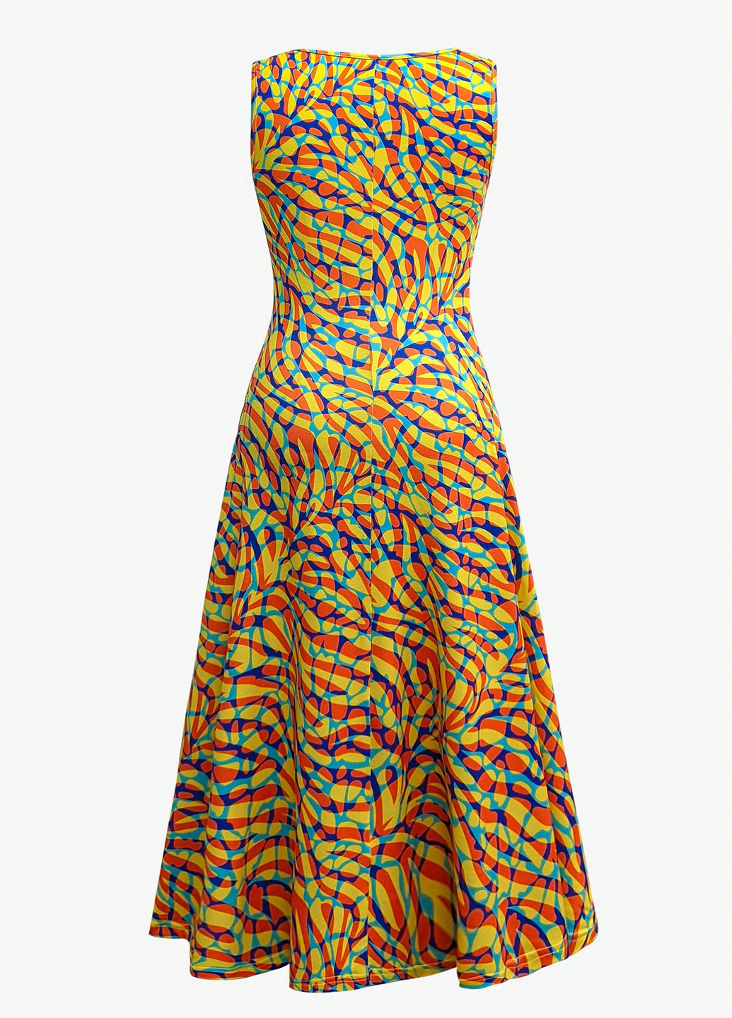 Желтый демисезонный комплект (жакет, платье) SHEIN