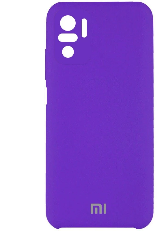 Чехол Silicone Cover Full Camera (AAA) для Xiaomi Redmi Note 10 / Note 10s Фиолетовый / Violet (is_00000048213_15) Epik (237829382)