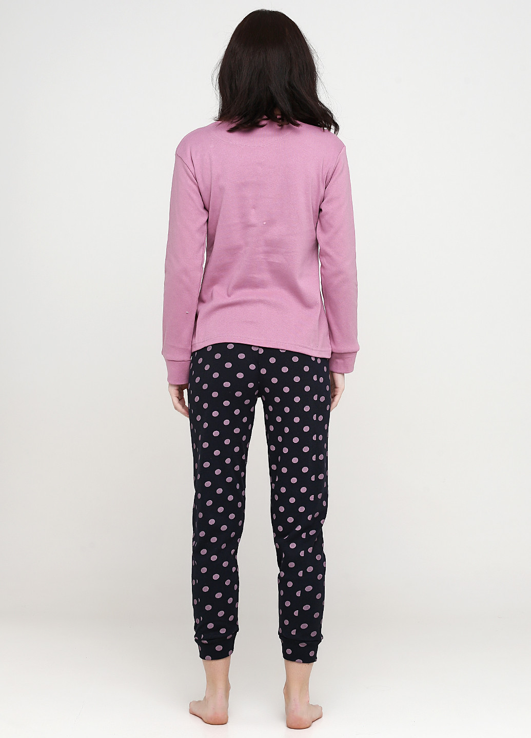 Сиреневая всесезон пижама (лонгслив, брюки) лонгслив + брюки Fawn