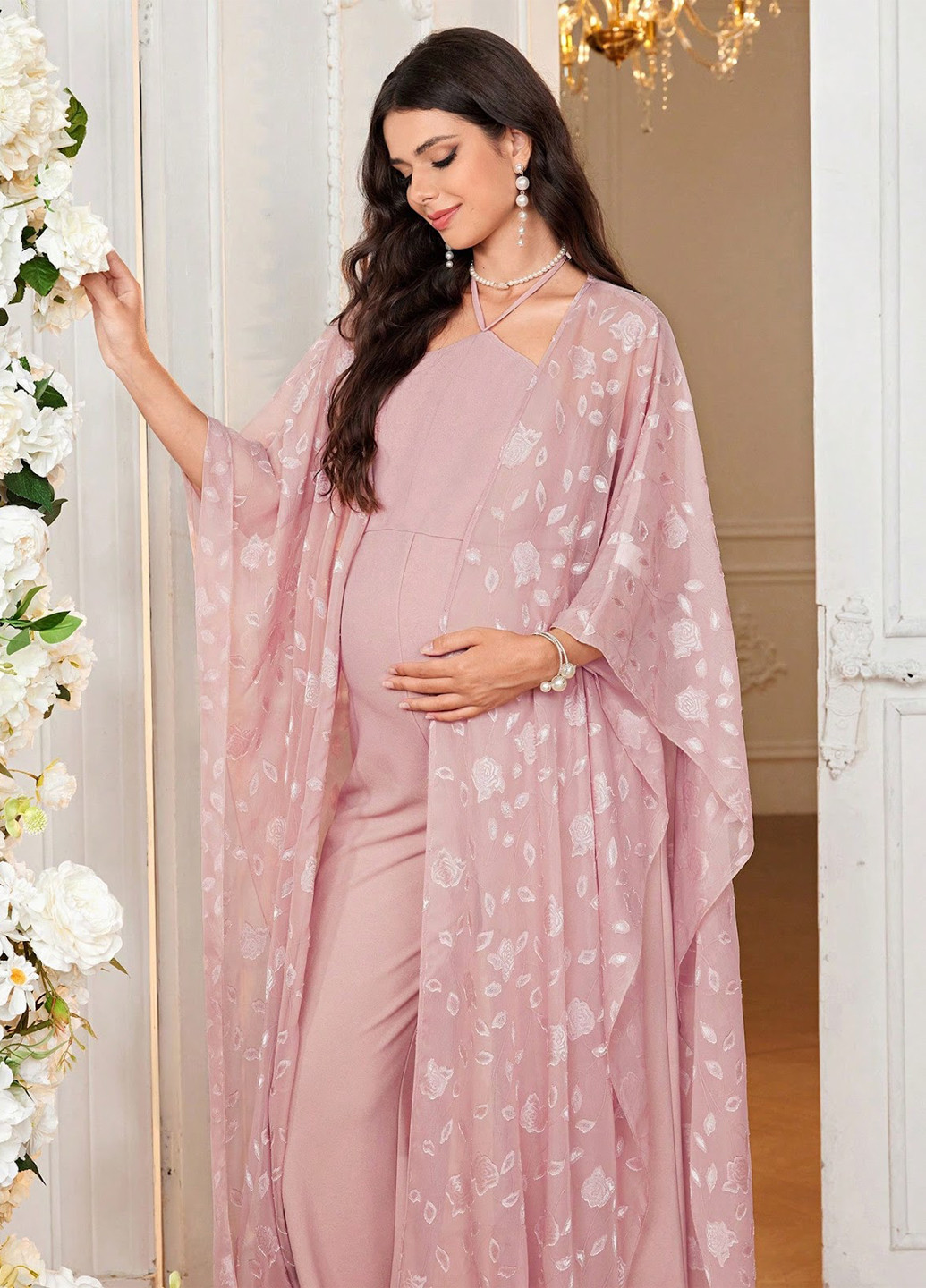 Костюм для беременных (комбинезон, накидка) SHEIN (322984715)