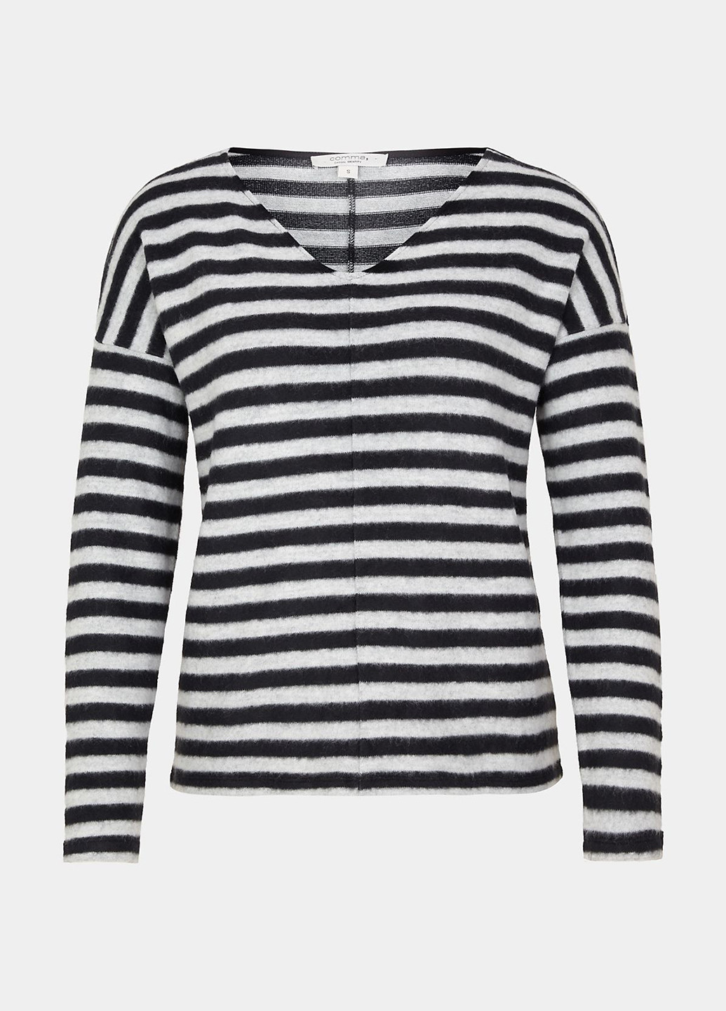 Темно-серый демисезонный пуловер пуловер Comma