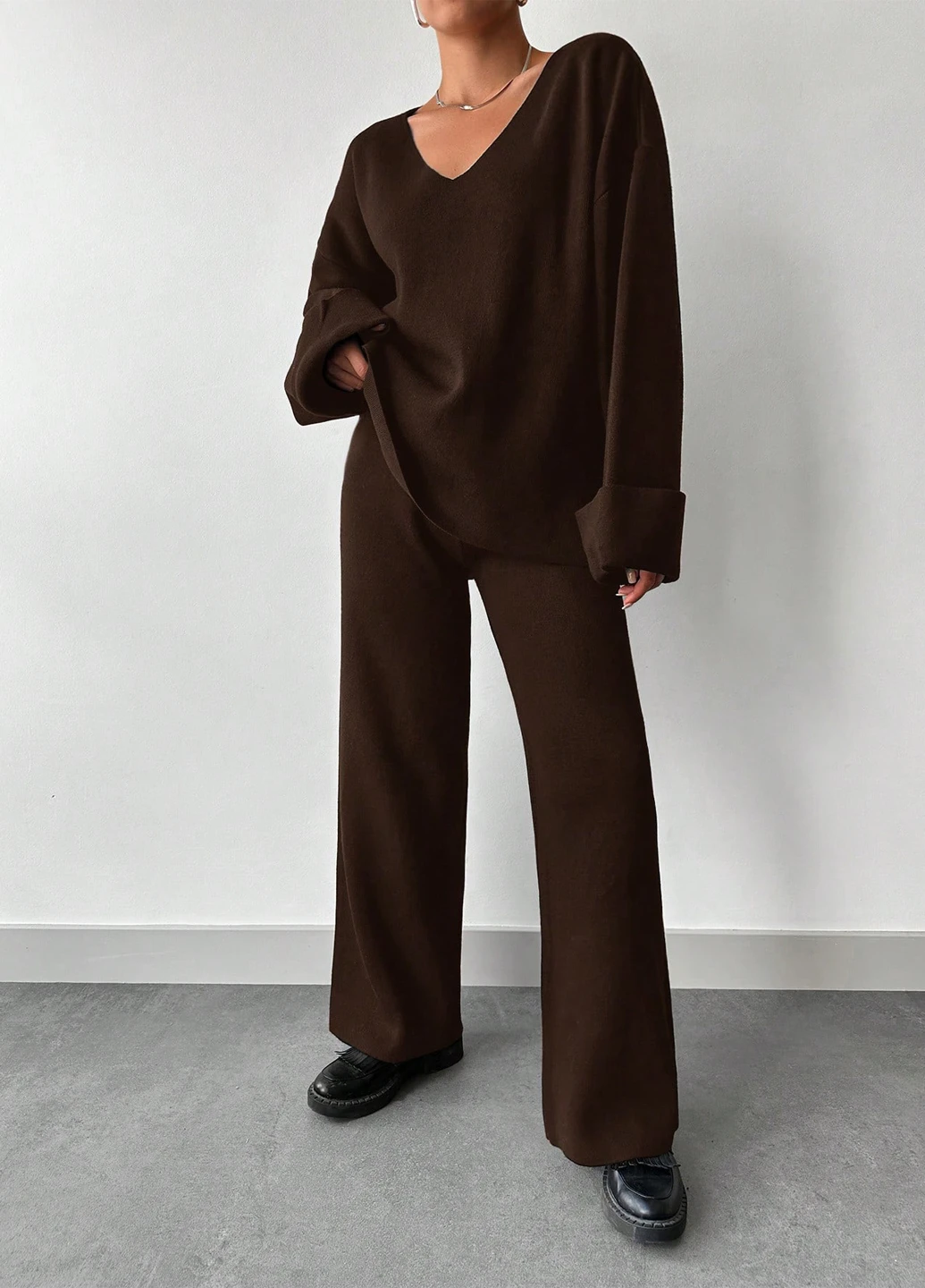 Костюм (пуловер, брюки) SHEIN (311512608)