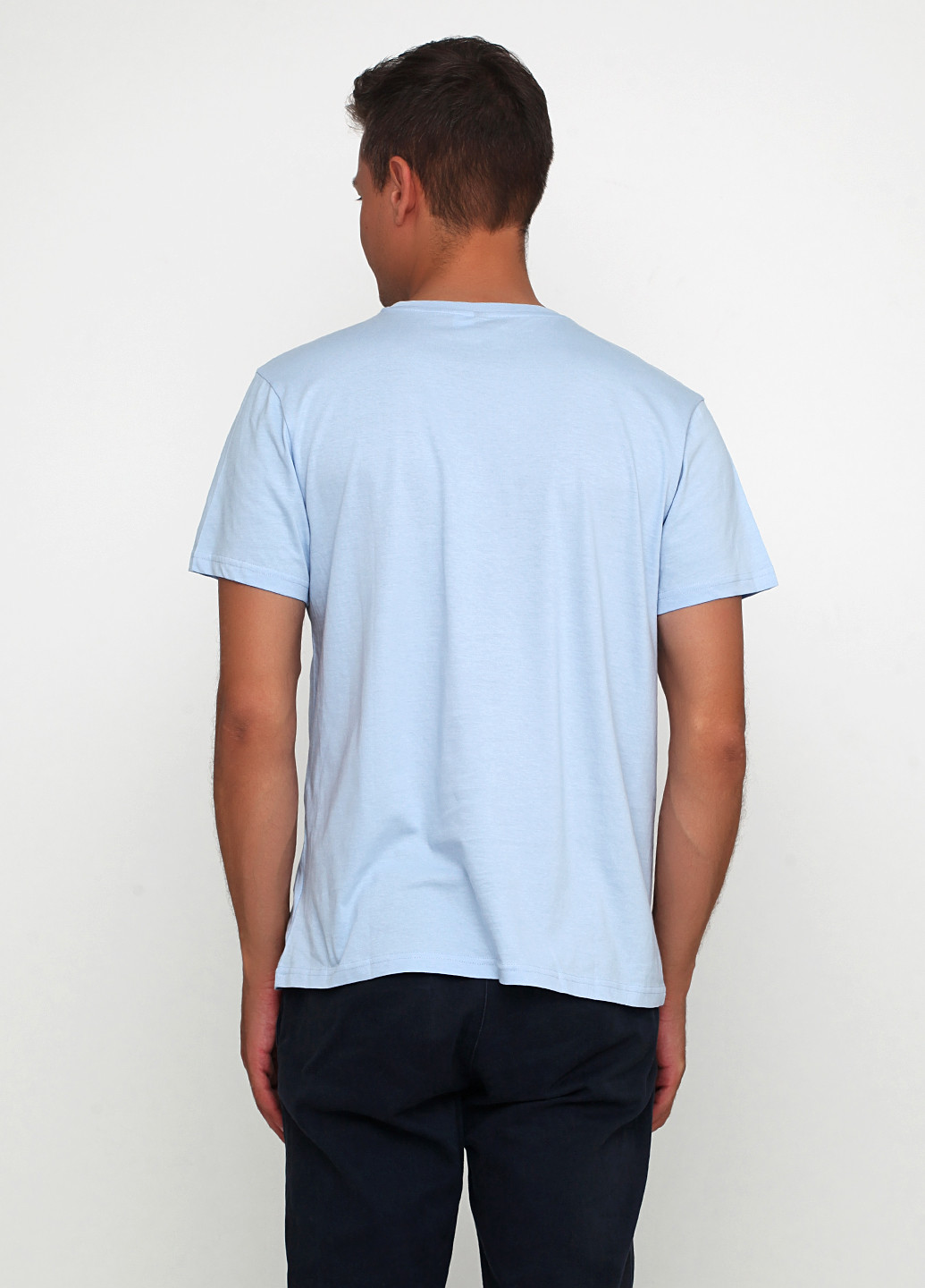 Голубая футболка H&M