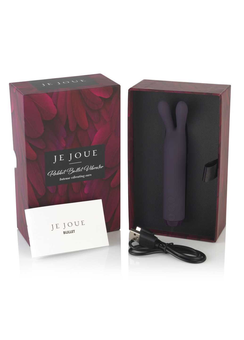 Вибратор с ушками - Rabbit Bullet Vibrator Purple Je Joue (252297705)