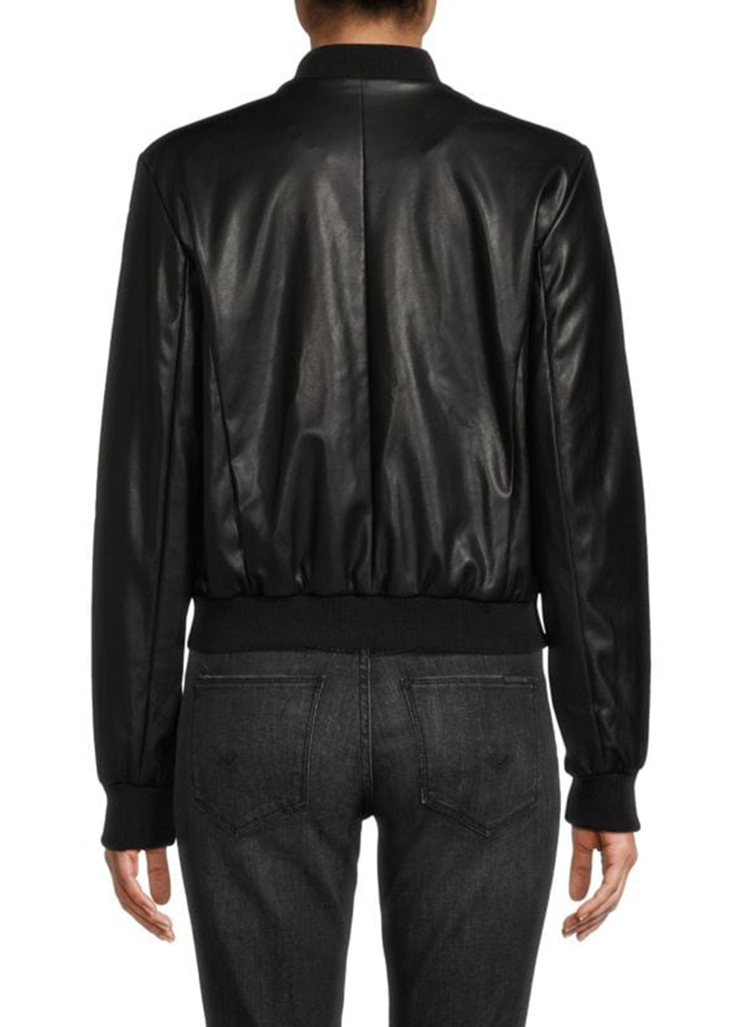 Черная демисезонная куртка Calvin Klein