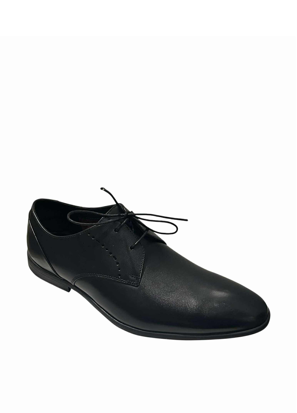 Черные кэжуал туфли Clarks на шнурках