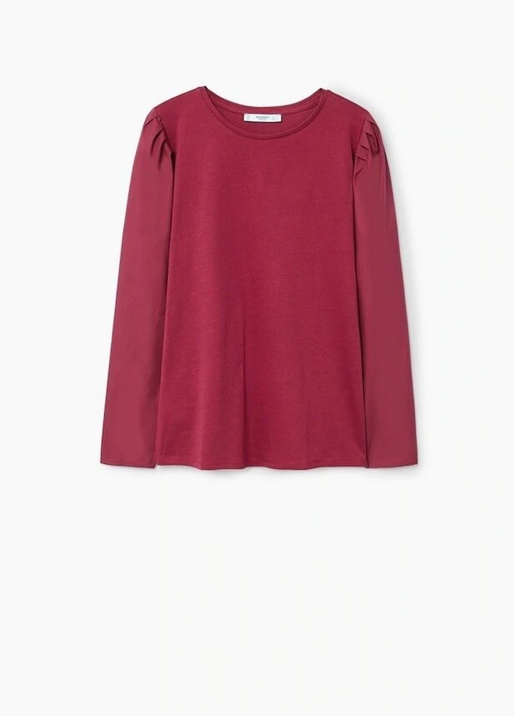 Бордова блуза Mango