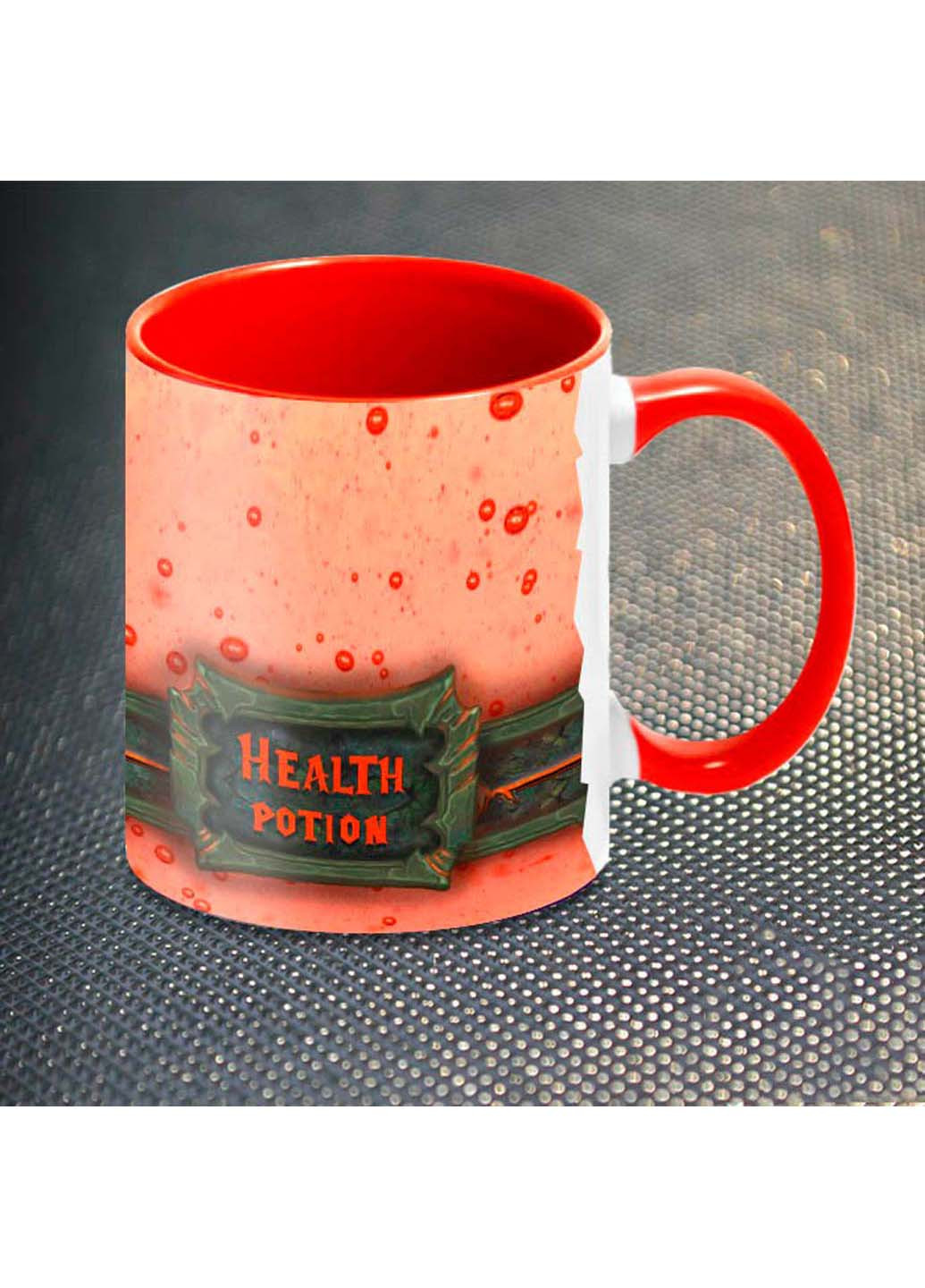 Чашка Fan Girl Здоровье Персонажа Health Potion New 330 мл (254915483)