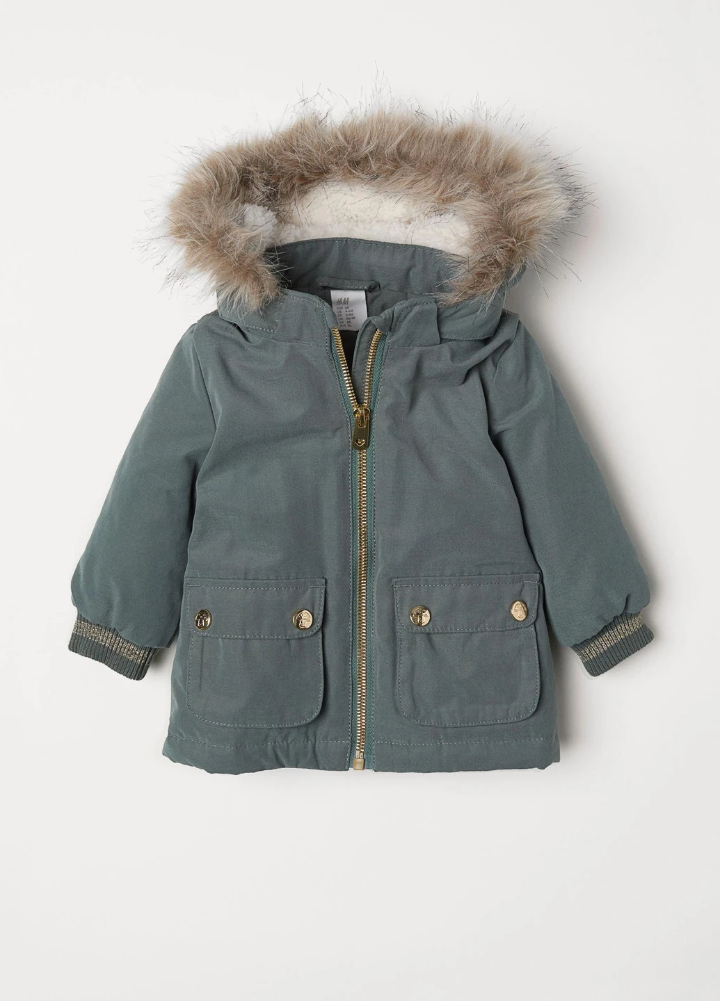Оливкова (хакі) куртка демісезон,хакі, H&M