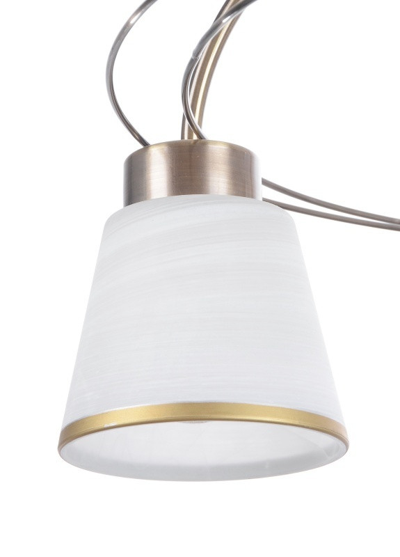 Люстра для коридора стельова прованс LK-524S/3 E27 Brille (253885715)