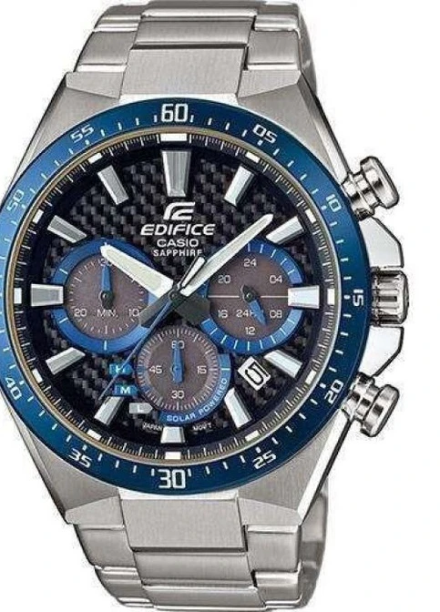 Мужские Часы EFS-S520CDB-1BUEF кварцевые классические Casio (226698923)