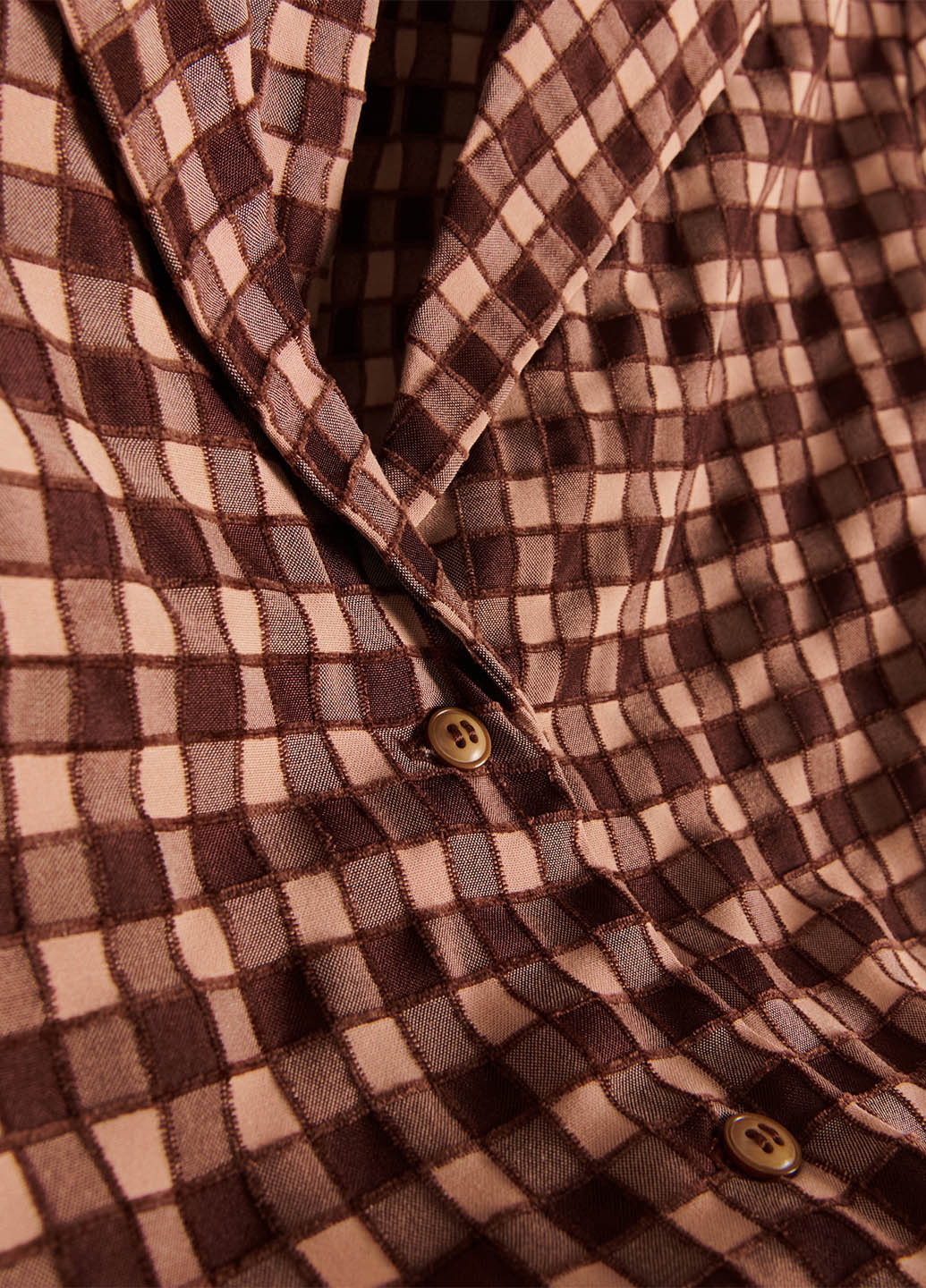 Коричнева блуза Reserved