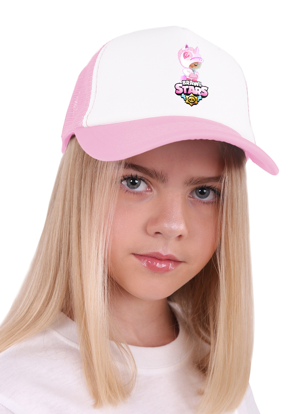 Кепка Тракер дитяча Леон Єдиноріг Бравл Старс (Leon Unicorn Brawl Stars) (33404-1472) MobiPrint (220824423)