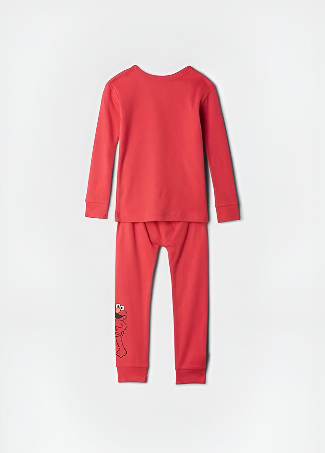 Червона всесезон піжама (лонгслів, штани) лонгслів + брюки Gap