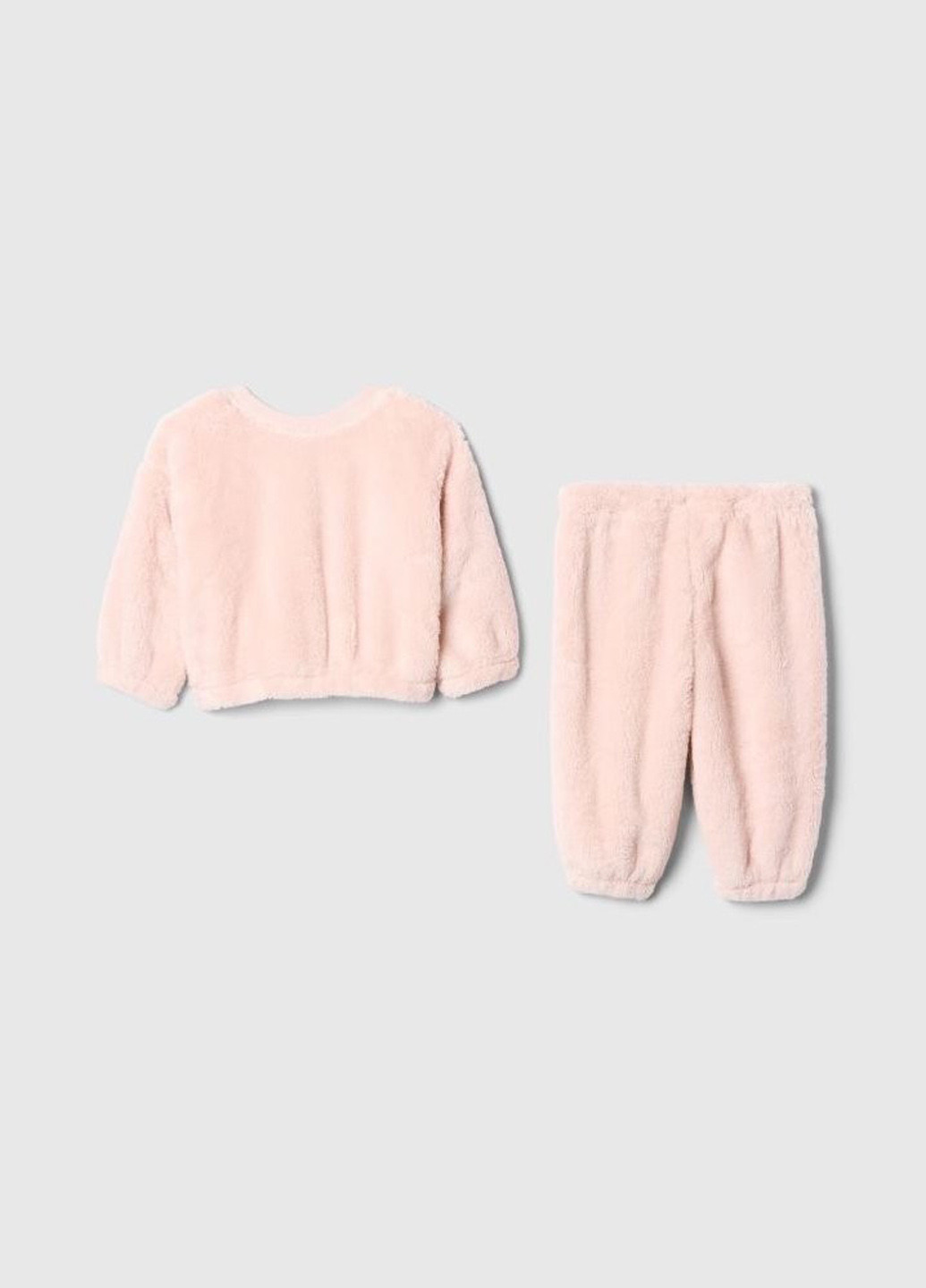 Пудровый демисезонный костюм (свитшот, брюки) брючный Gap