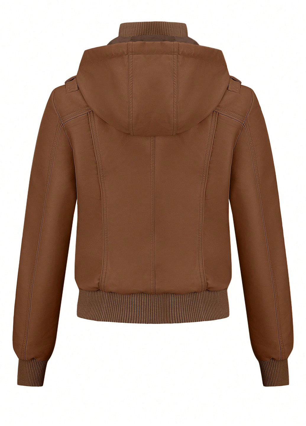 Коричнева демісезонна куртка SHEIN