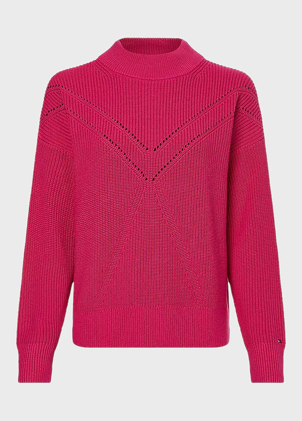 Розовый зимний свитер Tommy Hilfiger
