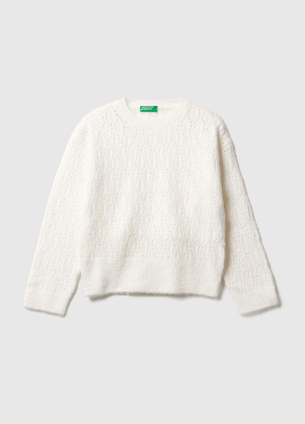 Молочний демісезонний джемпер джемпер United Colors of Benetton