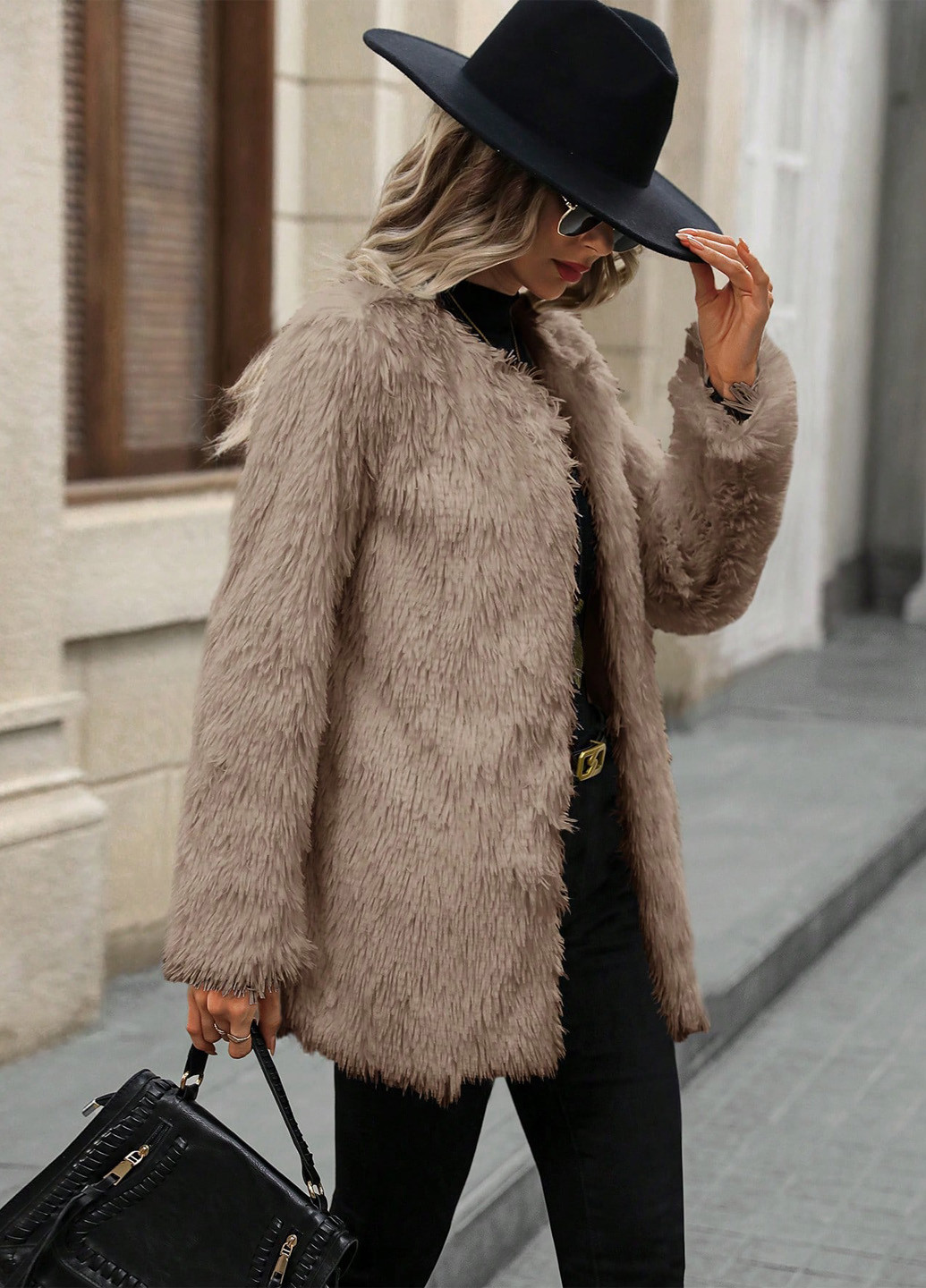 Полушубок SHEIN (341286138)