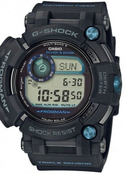 Мужские Часы GWF-D1000B-1ER кварцевые спортивные Casio (226699168)