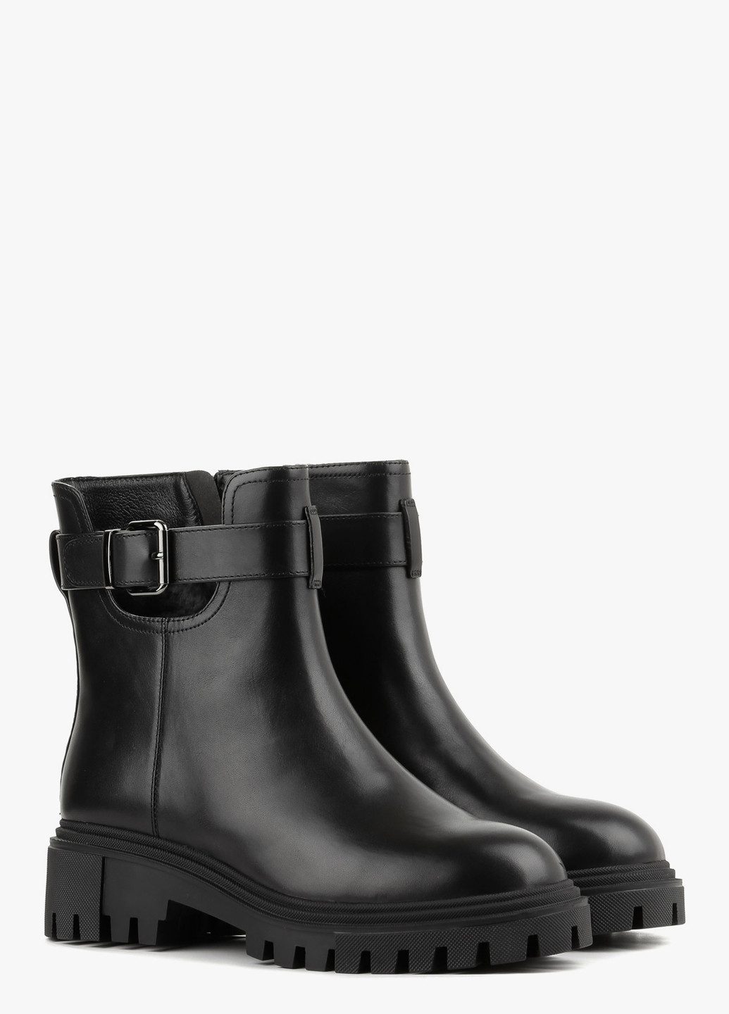 Зимние ботинки Le'BERDES с пряжкой