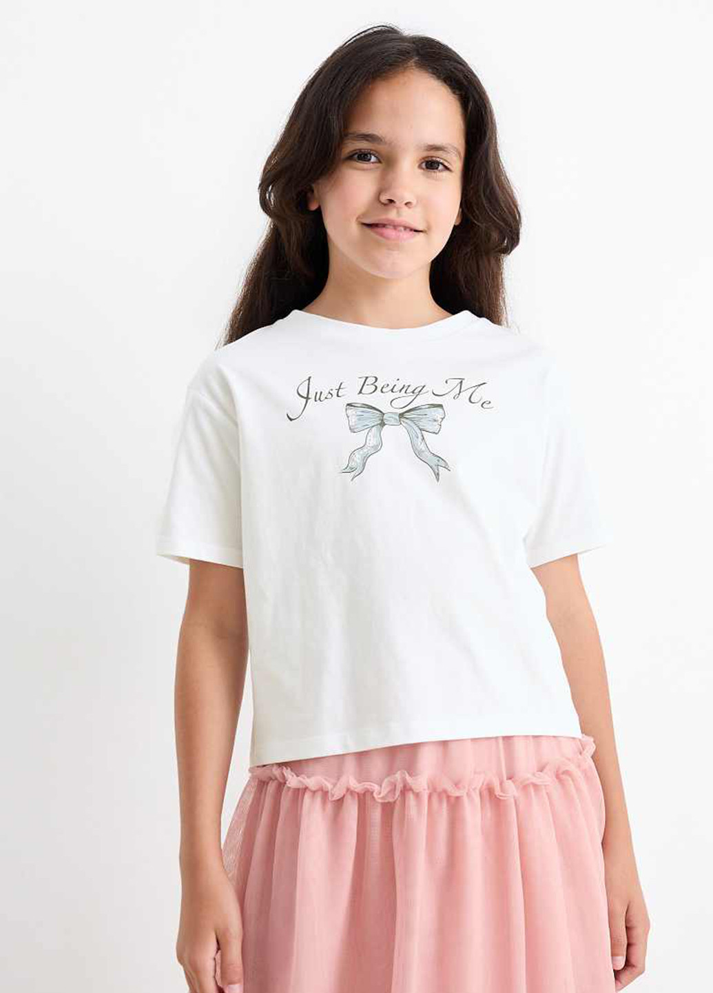 Комбінована літня футболка (2 шт.) C&A