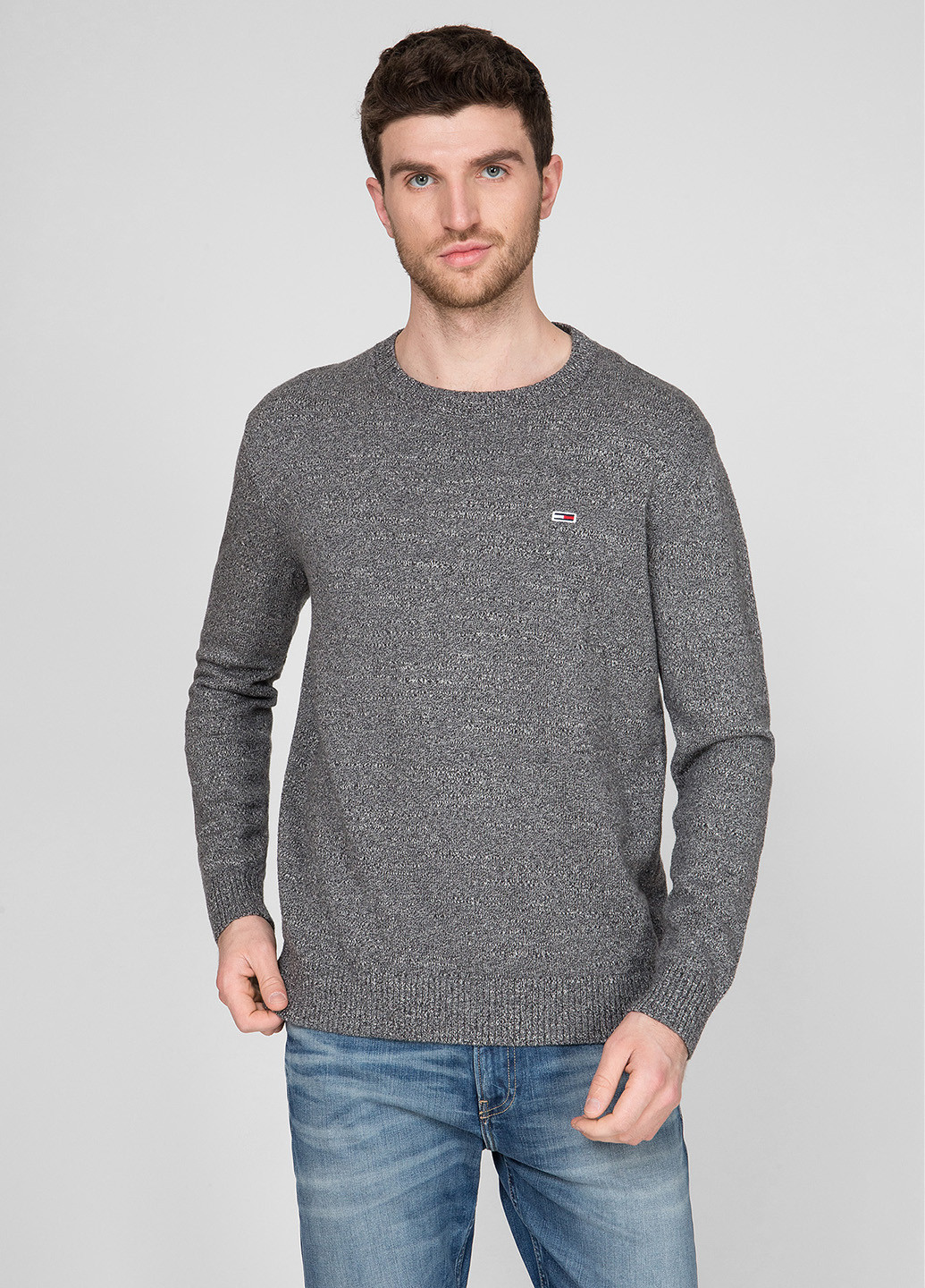 Сірий демісезонний светр джемпер Tommy Hilfiger