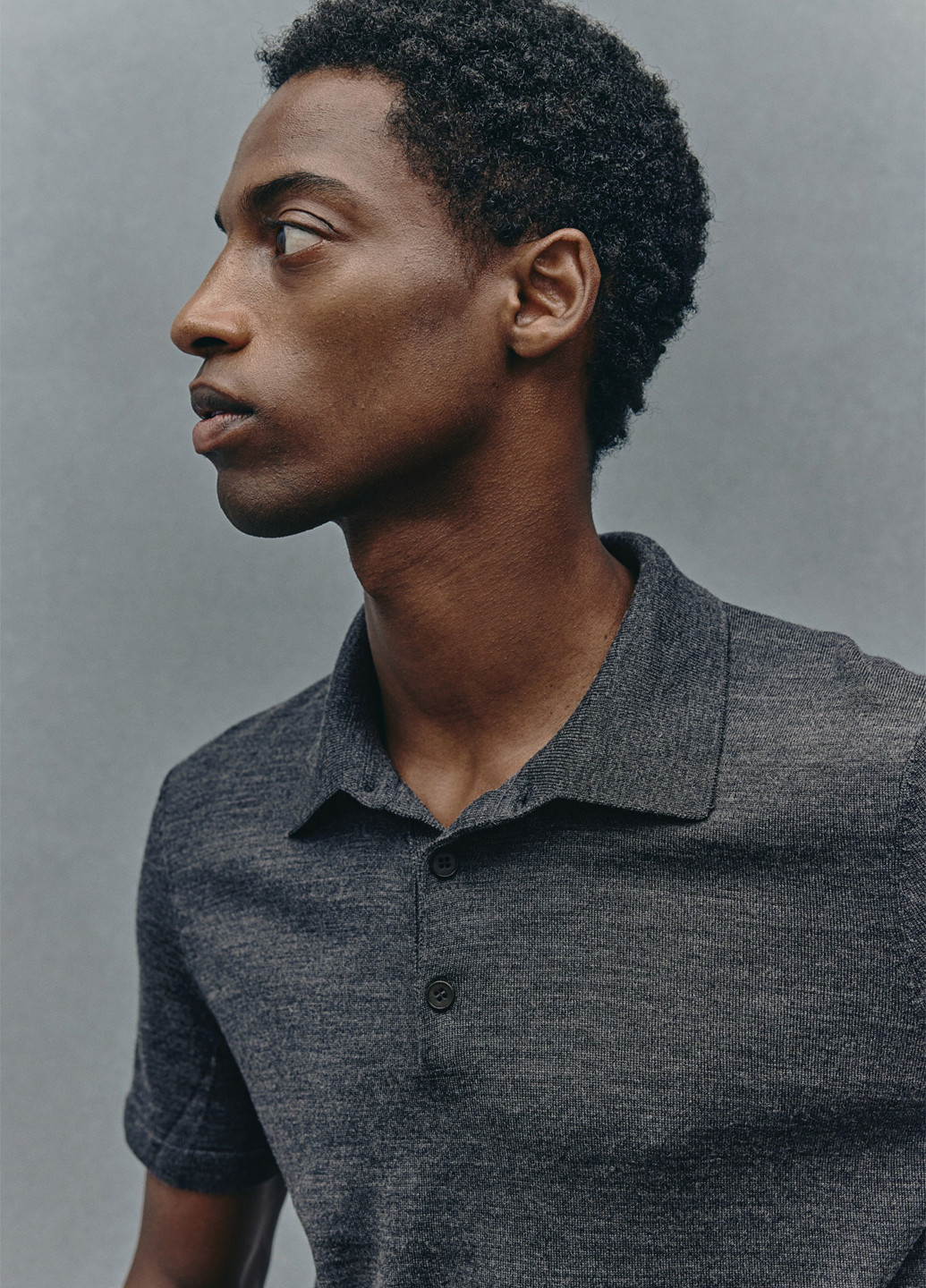 Темно-сірий демісезонний светр H&M