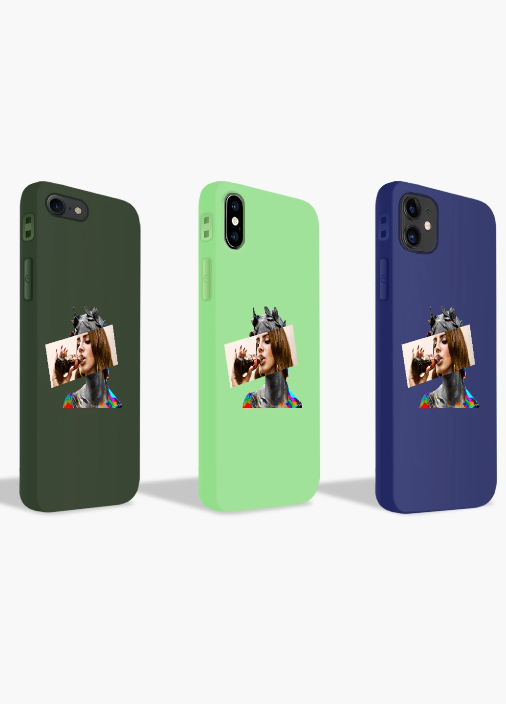 Чохол силіконовий Apple Iphone Xr Лана Дель Рей Ренесанс (Lana Del Rey Renaissance) Білий (8225-1204) MobiPrint (219347975)