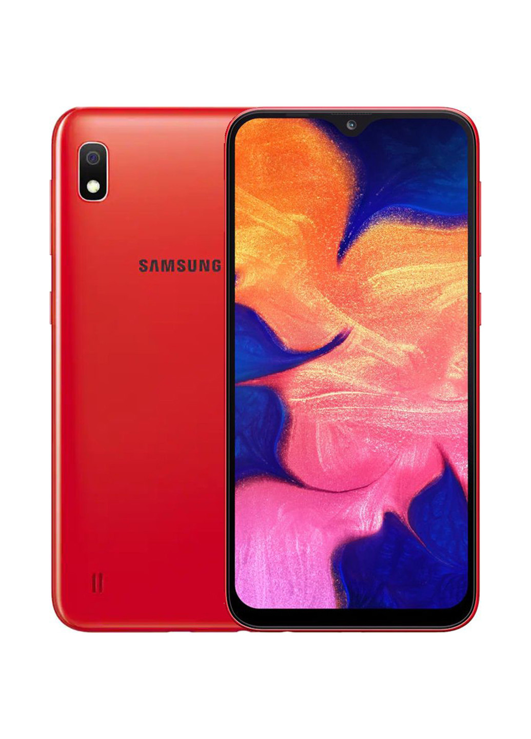 Смартфон Galaxy Samsung A10s 2/32GB Red (SM-A107FZRDSEK) красный