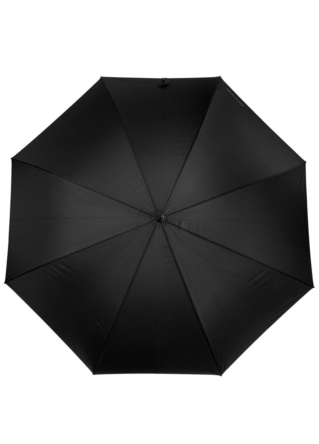 Чоловік парасолька-тростина напівавтомат 118 см Pierre Cardin однотонна чорна