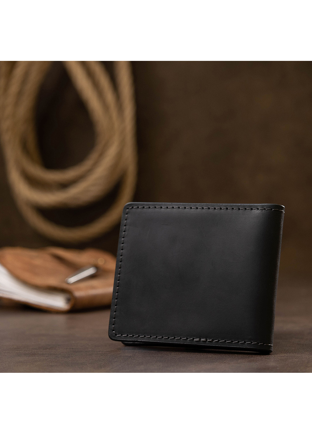 Шкіряна обкладинка для документів 10,5х9х0,5 см Grande Pelle (252417251)