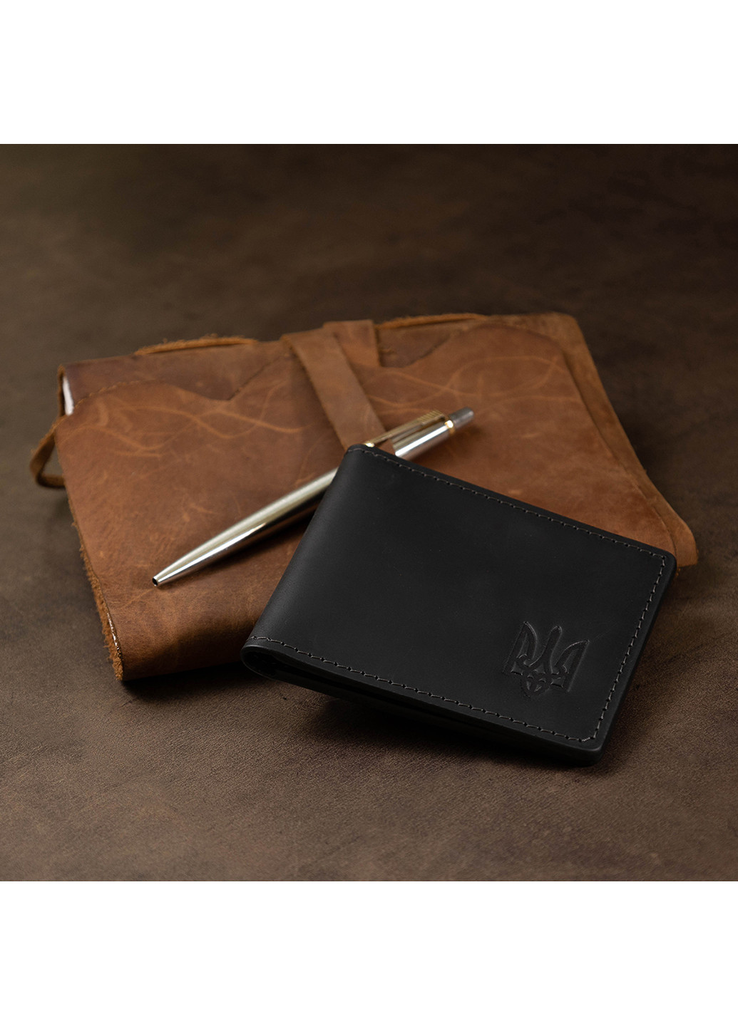 Шкіряна обкладинка для документів 10,5х9х0,5 см Grande Pelle (252417251)