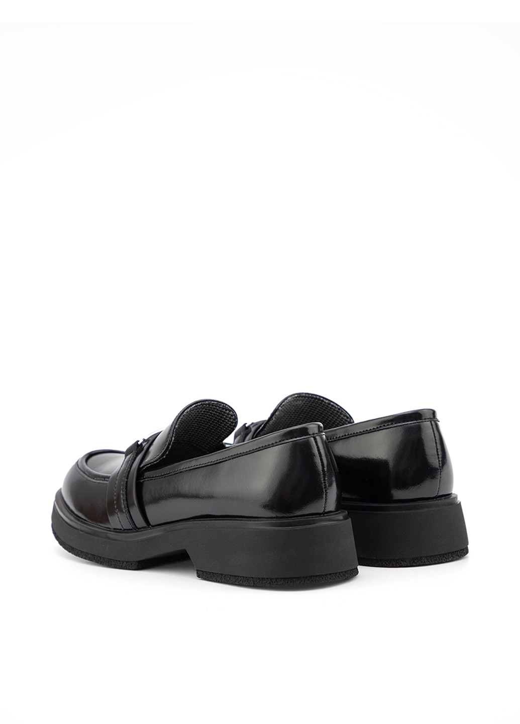Respect Туфлі лофери чорний з натуральна шкіра, україна — демісезон (306619529)