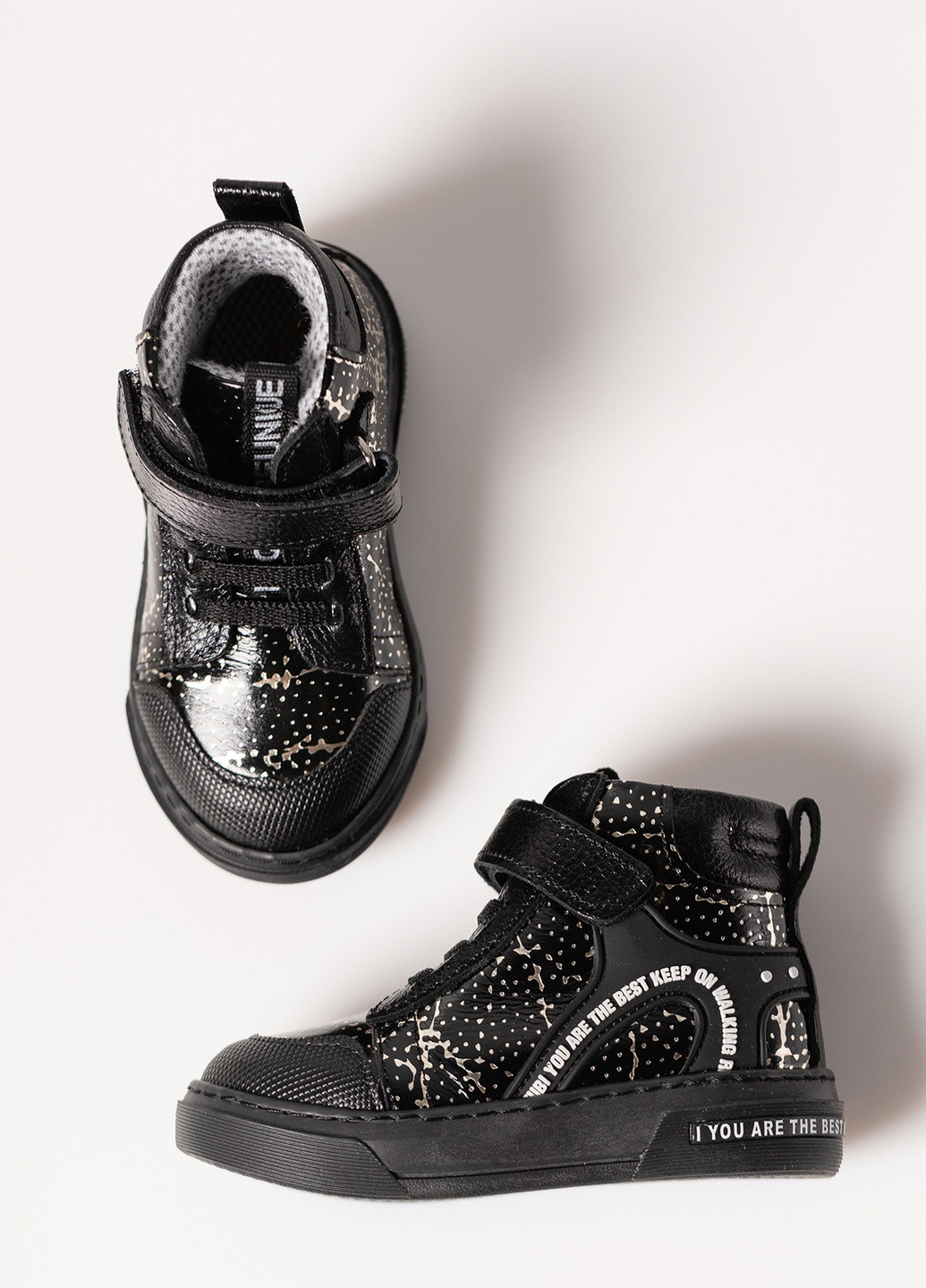 Шкіряні весняні черевики на дівчинку Tutubi (248292141)