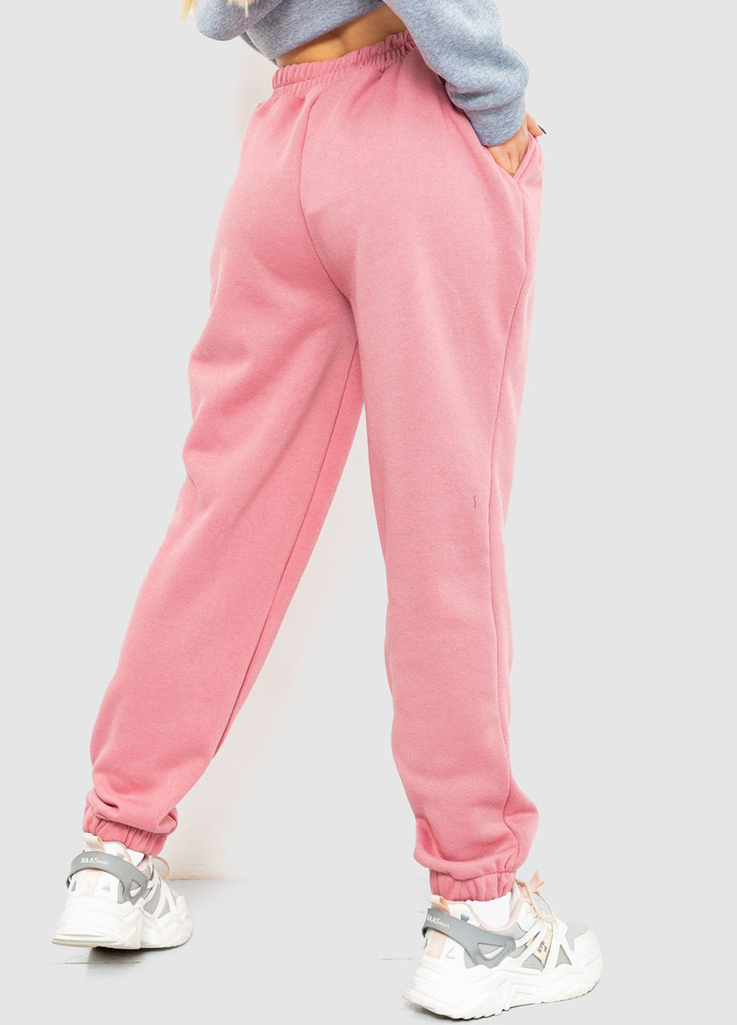 Светло-розовые спортивные зимние джоггеры брюки Ager