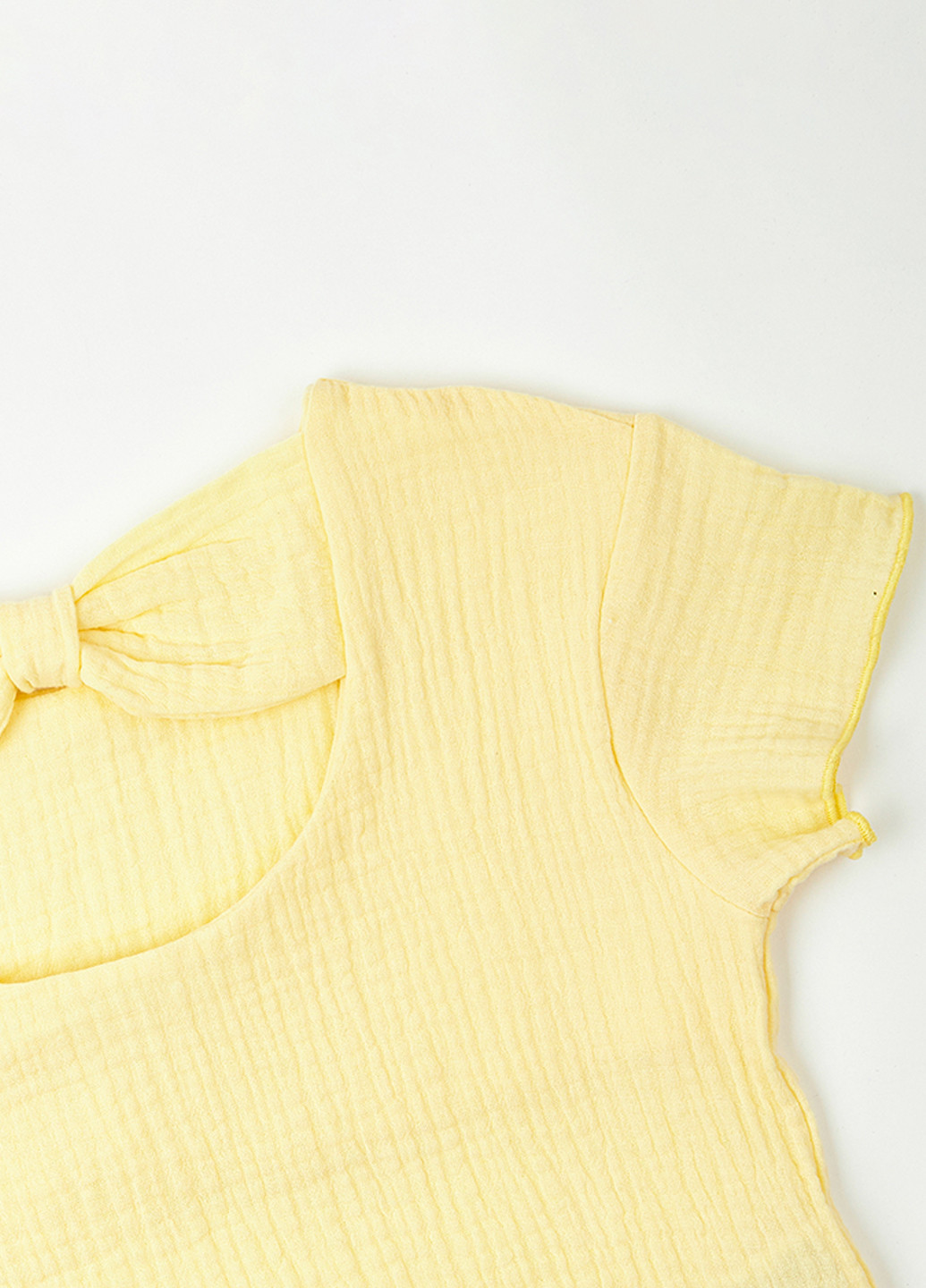 Желтый летний комплект (футболка, шорты) KRAKO