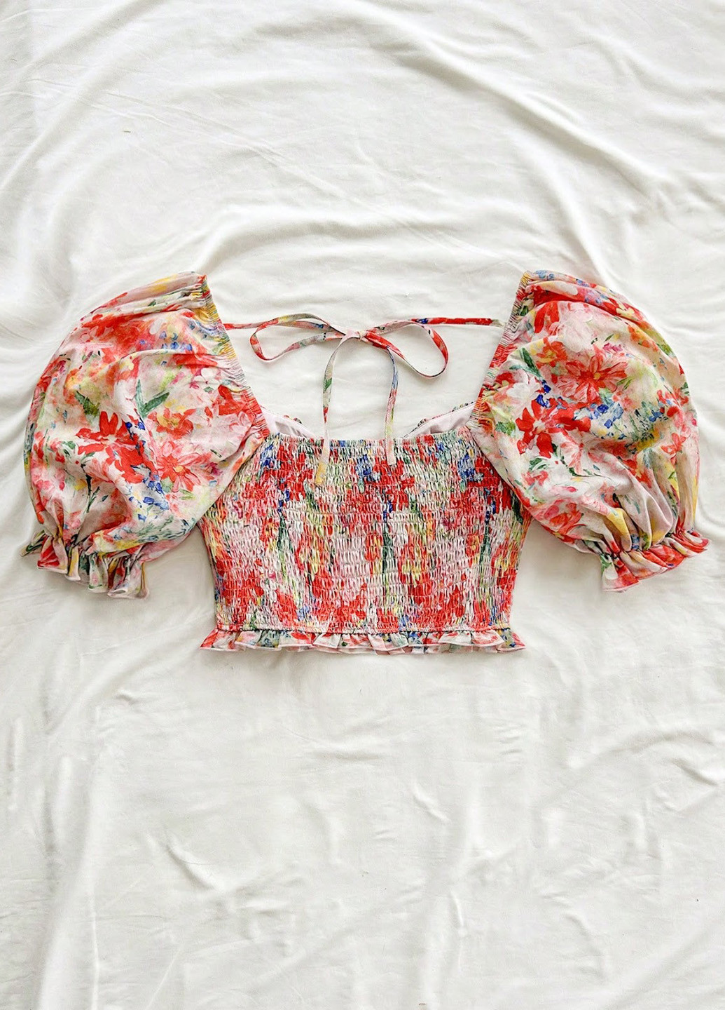 Комбинированная блуза SHEIN