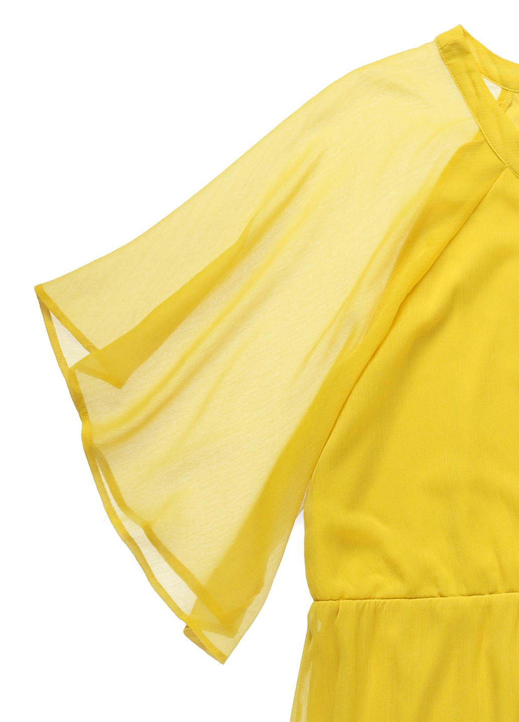 Жовтий кежуал сукня Junarose однотонна