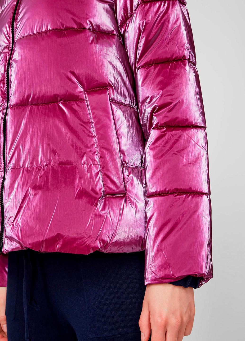 Розовая зимняя куртка CMP WOMAN JACKET FIX HOOD