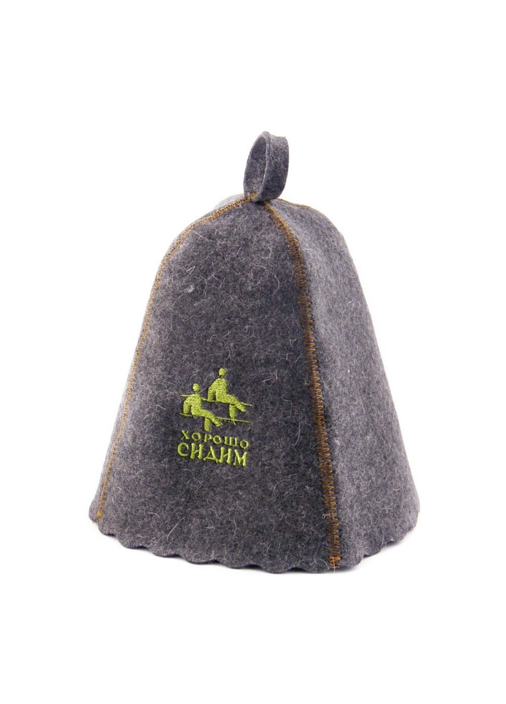 Шапка для бани "Хорошо сидим" Luxyart (206831394)