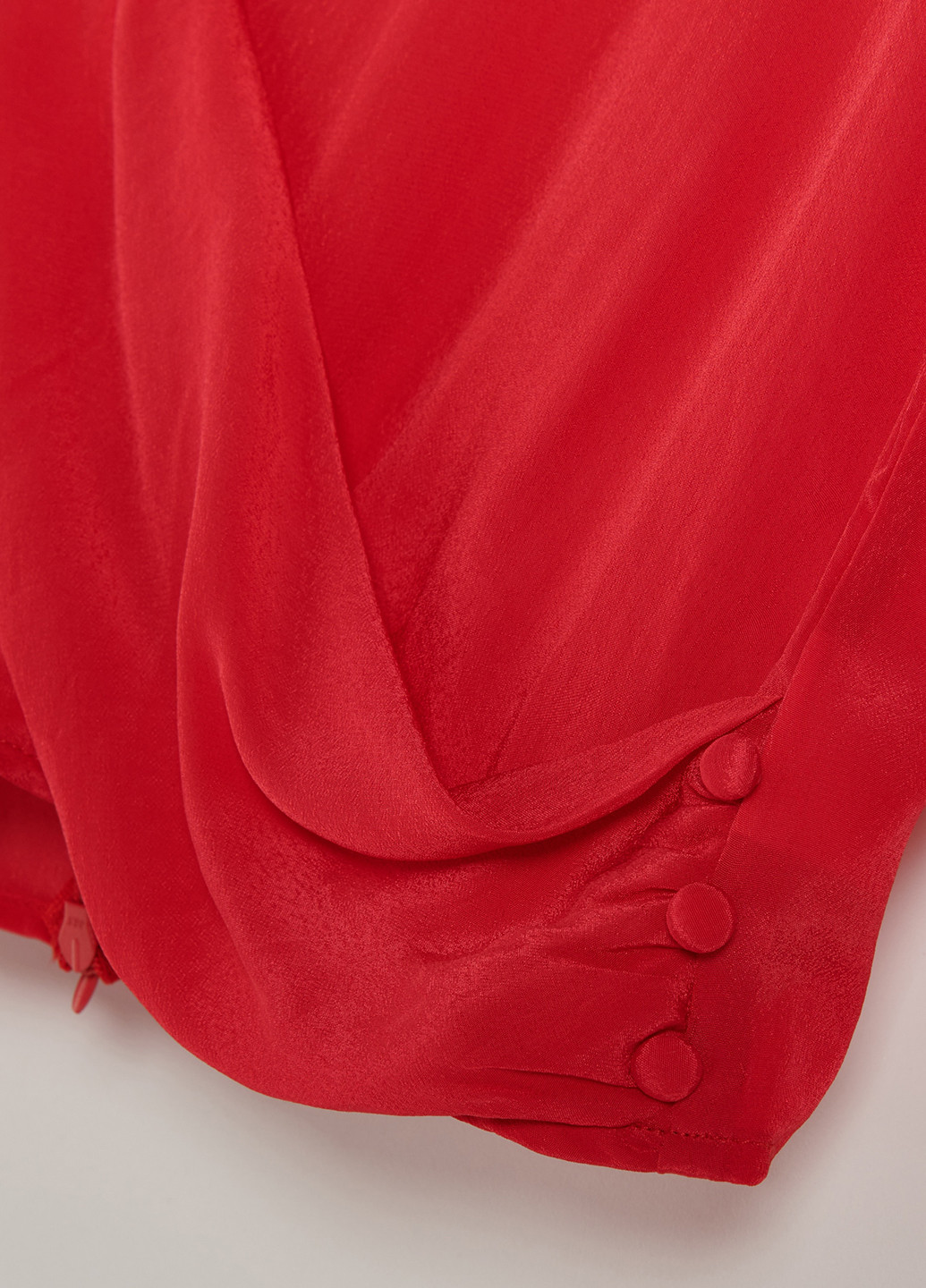 Красная блуза на запах Reserved