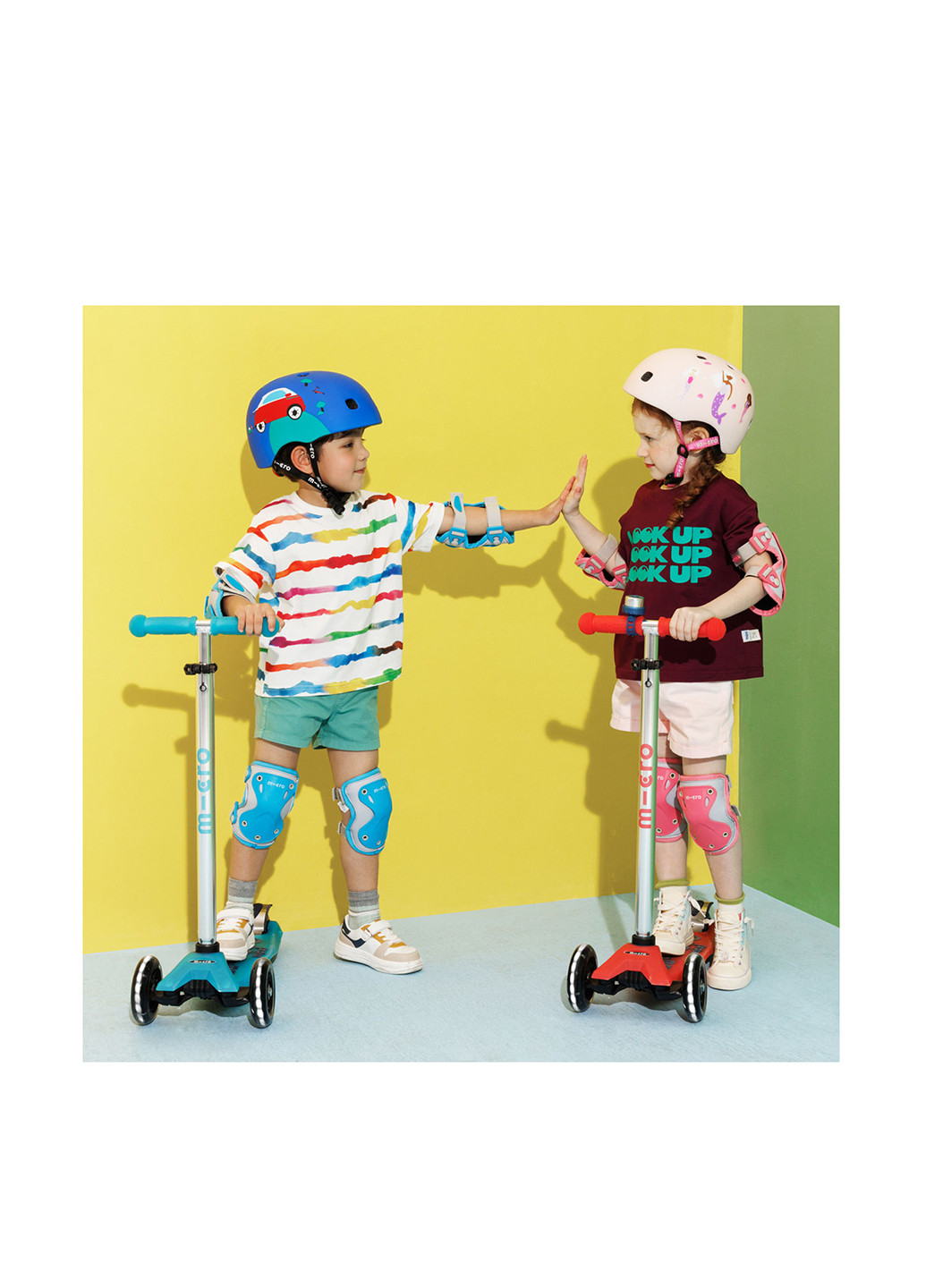 Захисний комплект (налокітники, наколінники) Micro (285735762)